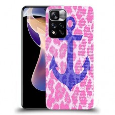 כיסוי מעוצב - עוגן בנמר ורוד לדגם : Xiaomi Redmi Note 11 Pro+ 5G מותג : סקרין מובייל