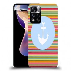 כיסוי מעוצב - עוגן על פסים לדגם : Xiaomi Redmi Note 11 Pro+ 5G מותג : סקרין מובייל