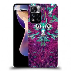 כיסוי מעוצב - חתול נוגד לדגם : Xiaomi Redmi Note 11 Pro+ 5G מותג : סקרין מובייל