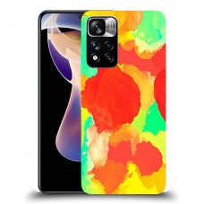 כיסוי מעוצב - נקודות אקוורל לדגם : Xiaomi Redmi Note 11 Pro+ 5G מותג : סקרין מובייל