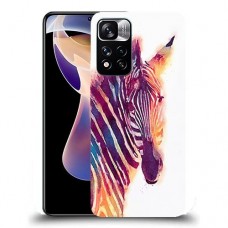 כיסוי מעוצב - אקוורל זיברה לדגם : Xiaomi Redmi Note 11 Pro+ 5G מותג : סקרין מובייל