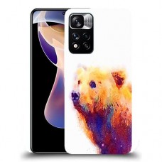 כיסוי מעוצב - דוב אקוורל לדגם : Xiaomi Redmi Note 11 Pro+ 5G מותג : סקרין מובייל