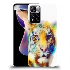 כיסוי מעוצב - אקוורל טייגר לדגם : Xiaomi Redmi Note 11 Pro+ 5G מותג : סקרין מובייל