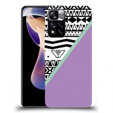 כיסוי מעוצב - גיאומטריה בשחור-לבן לדגם : Xiaomi Redmi Note 11 Pro+ 5G מותג : סקרין מובייל