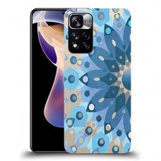 כיסוי מעוצב - פרח כחול לדגם : Xiaomi Redmi Note 11 Pro+ 5G מותג : סקרין מובייל