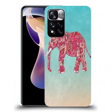 כיסוי מעוצב - בורדו אלפנט לדגם : Xiaomi Redmi Note 11 Pro+ 5G מותג : סקרין מובייל