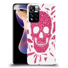 כיסוי מעוצב - בורדו סקול לדגם : Xiaomi Redmi Note 11 Pro+ 5G מותג : סקרין מובייל