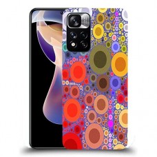כיסוי מעוצב - הפשטת מעגל לדגם : Xiaomi Redmi Note 11 Pro+ 5G מותג : סקרין מובייל