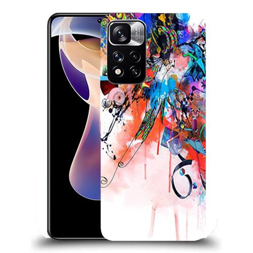כיסוי מעוצב - זר צבעוני לדגם : Xiaomi Redmi Note 11 Pro+ 5G מותג : סקרין מובייל