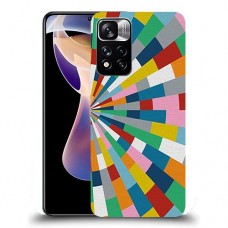 כיסוי מעוצב - קלידוסקופ צבעוני לדגם : Xiaomi Redmi Note 11 Pro+ 5G מותג : סקרין מובייל