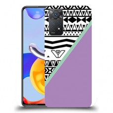 כיסוי מעוצב - גיאומטריה בשחור-לבן לדגם : Xiaomi Redmi Note 11 Pro מותג : סקרין מובייל