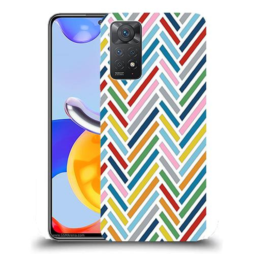 כיסוי מעוצב - צבע זיג-זגס לדגם : Xiaomi Redmi Note 11 Pro מותג : סקרין מובייל