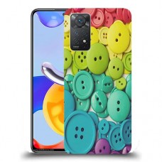 כיסוי מעוצב - כפתורים צבעוניים לדגם : Xiaomi Redmi Note 11 Pro מותג : סקרין מובייל