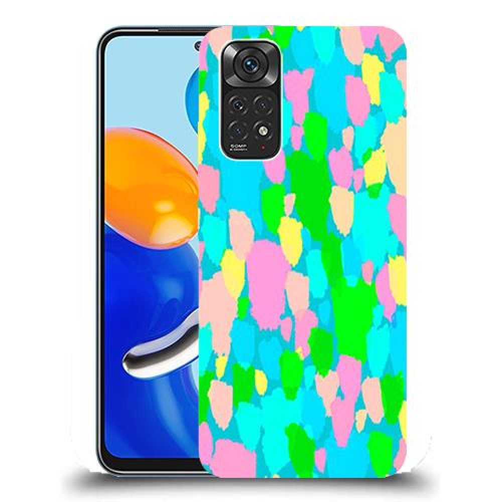 כיסוי מעוצב - צבעים אקרילים לדגם : Xiaomi Redmi Note 11 מותג : סקרין מובייל