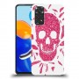 כיסוי מעוצב - בורדו סקול לדגם : Xiaomi Redmi Note 11 מותג : סקרין מובייל