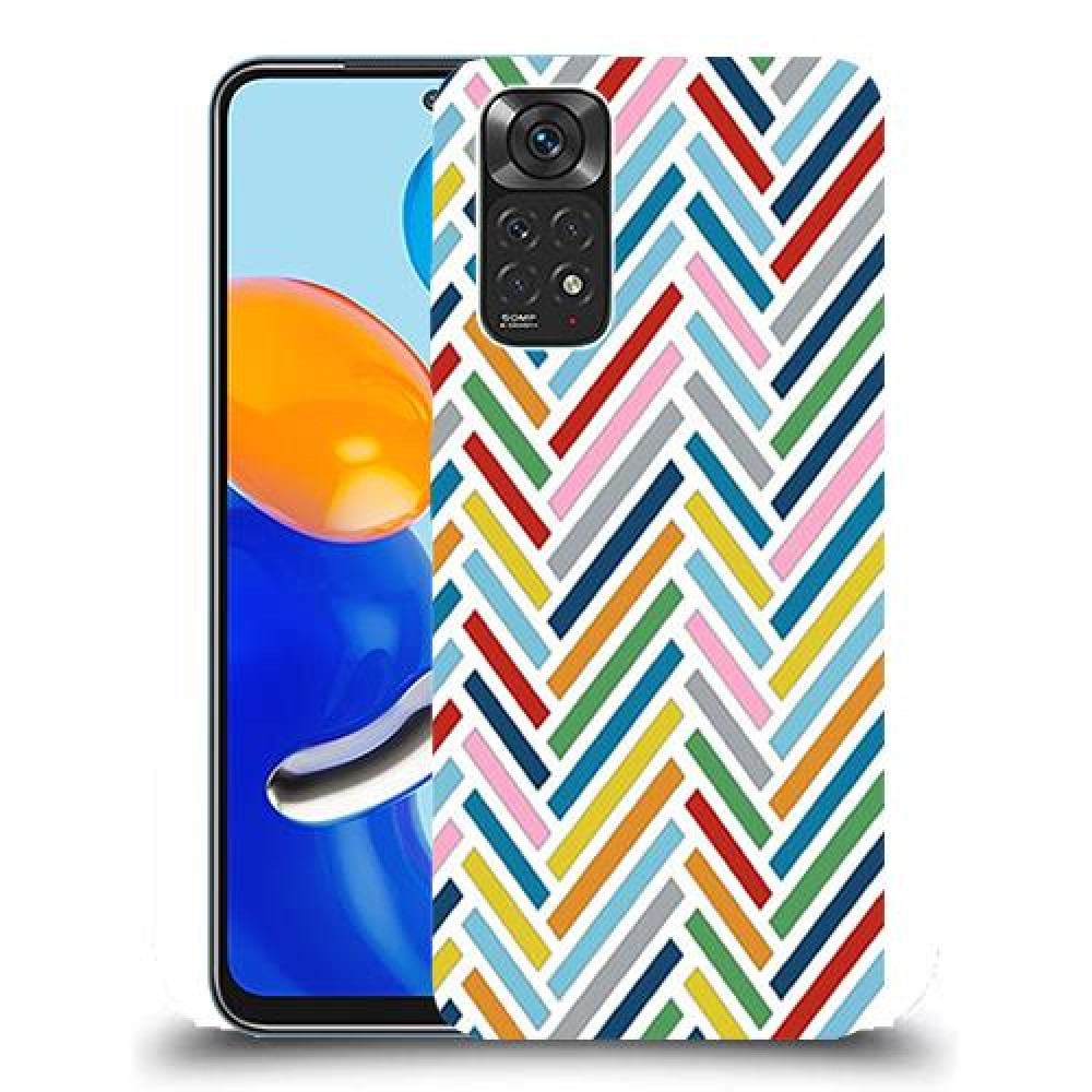 כיסוי מעוצב - צבע זיג-זגס לדגם : Xiaomi Redmi Note 11 מותג : סקרין מובייל
