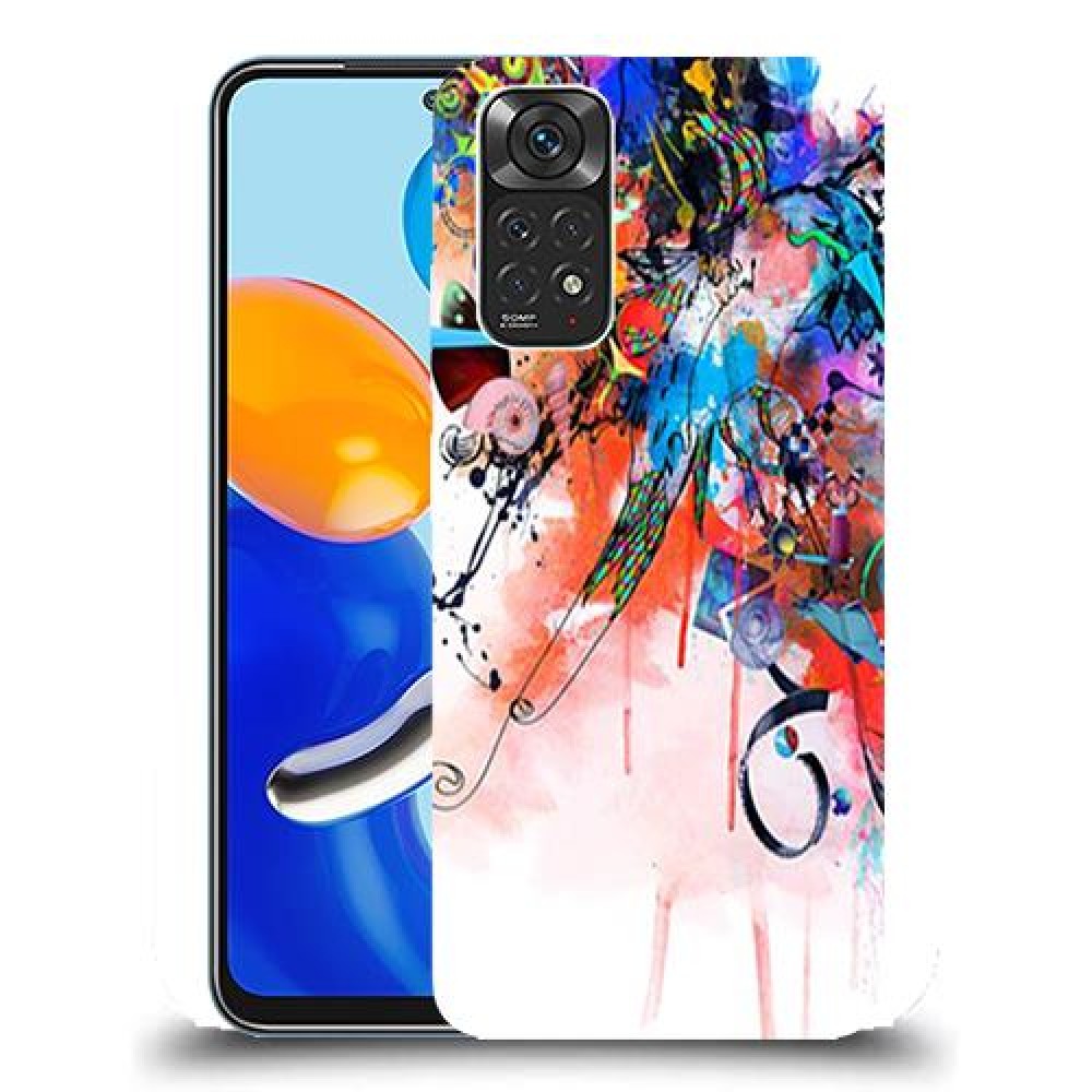 כיסוי מעוצב - זר צבעוני לדגם : Xiaomi Redmi Note 11 מותג : סקרין מובייל