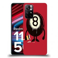 כיסוי מעוצב - כדור 8 לדגם : Xiaomi Redmi Note 11T 5G מותג : סקרין מובייל