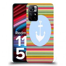 כיסוי מעוצב - עוגן על פסים לדגם : Xiaomi Redmi Note 11T 5G מותג : סקרין מובייל