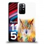 כיסוי מעוצב - ינשוף אקאורל לדגם : Xiaomi Redmi Note 11T 5G מותג : סקרין מובייל