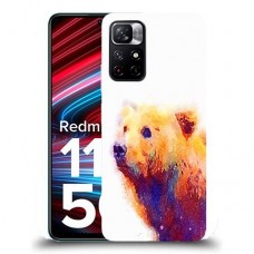 כיסוי מעוצב - דוב אקוורל לדגם : Xiaomi Redmi Note 11T 5G מותג : סקרין מובייל