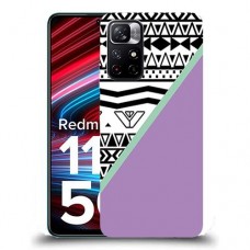 כיסוי מעוצב - גיאומטריה בשחור-לבן לדגם : Xiaomi Redmi Note 11T 5G מותג : סקרין מובייל