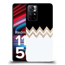 כיסוי מעוצב - לבן שחור לדגם : Xiaomi Redmi Note 11T 5G מותג : סקרין מובייל