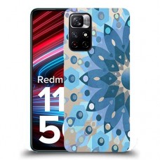 כיסוי מעוצב - פרח כחול לדגם : Xiaomi Redmi Note 11T 5G מותג : סקרין מובייל