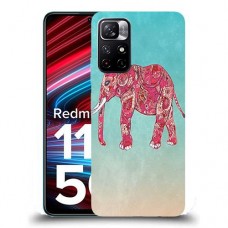 כיסוי מעוצב - בורדו אלפנט לדגם : Xiaomi Redmi Note 11T 5G מותג : סקרין מובייל