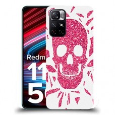 כיסוי מעוצב - בורדו סקול לדגם : Xiaomi Redmi Note 11T 5G מותג : סקרין מובייל
