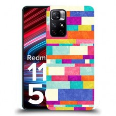 כיסוי מעוצב - לבנים צבעוניות לדגם : Xiaomi Redmi Note 11T 5G מותג : סקרין מובייל