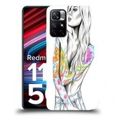 כיסוי מעוצב - צבע טאטו לדגם : Xiaomi Redmi Note 11T 5G מותג : סקרין מובייל