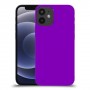 כיסוי בצבע  - סגול לדגם : Apple iPhone 12 mini - מותג : סקרין מובייל