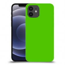 כיסוי בצבע  - ירוק לדגם : Apple iPhone 12 - מותג : סקרין מובייל