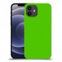 כיסוי בצבע  - ירוק לדגם : Apple iPhone 12 - מותג : סקרין מובייל