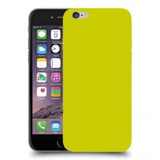 כיסוי בצבע  - צהוב לדגם : Apple iPhone 6 - מותג : סקרין מובייל