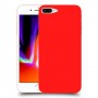 כיסוי בצבע  - אדום לדגם : Apple iPhone 8 Plus - מותג : סקרין מובייל