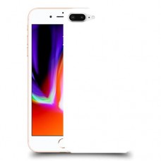כיסוי בצבע  - לבן לדגם : Apple iPhone 8 Plus - מותג : סקרין מובייל
