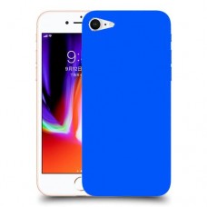 כיסוי בצבע  - כחול לדגם : Apple iPhone 8 - מותג : סקרין מובייל