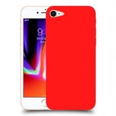כיסוי בצבע  - אדום לדגם : Apple iPhone 8 - מותג : סקרין מובייל