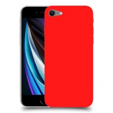 כיסוי בצבע  - אדום לדגם : Apple iPhone SE (2020) - מותג : סקרין מובייל