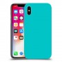 כיסוי בצבע  - טורכיז לדגם : Apple iPhone X - מותג : סקרין מובייל