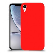 כיסוי בצבע  - אדום לדגם : Apple iPhone XR - מותג : סקרין מובייל