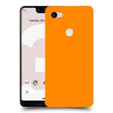 כיסוי בצבע  - כתום לדגם : Google Pixel 3 XL - מותג : סקרין מובייל