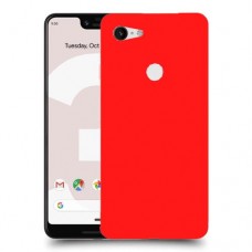 כיסוי בצבע  - אדום לדגם : Google Pixel 3 XL - מותג : סקרין מובייל