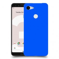 כיסוי בצבע  - כחול לדגם : Google Pixel 3 - מותג : סקרין מובייל