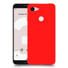 כיסוי בצבע  - אדום לדגם : Google Pixel 3 - מותג : סקרין מובייל