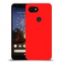 כיסוי בצבע  - אדום לדגם : Google Pixel 3a XL - מותג : סקרין מובייל