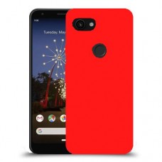 כיסוי בצבע  - אדום לדגם : Google Pixel 3a - מותג : סקרין מובייל
