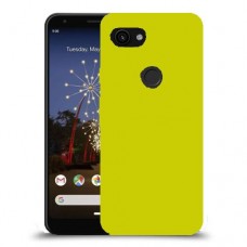 כיסוי בצבע  - צהוב לדגם : Google Pixel 3a - מותג : סקרין מובייל